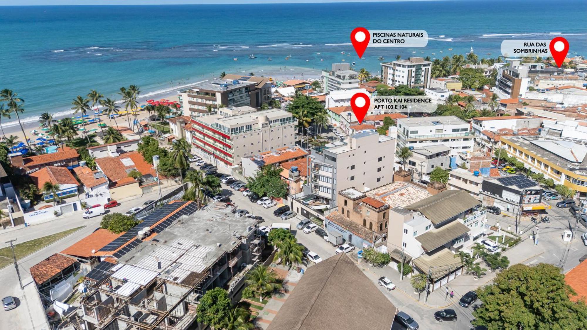 Privacidade E Conforto Apto A 50M Do Mar No Centro By Meu Flat Na Praia Porto de Galinhas Exterior photo
